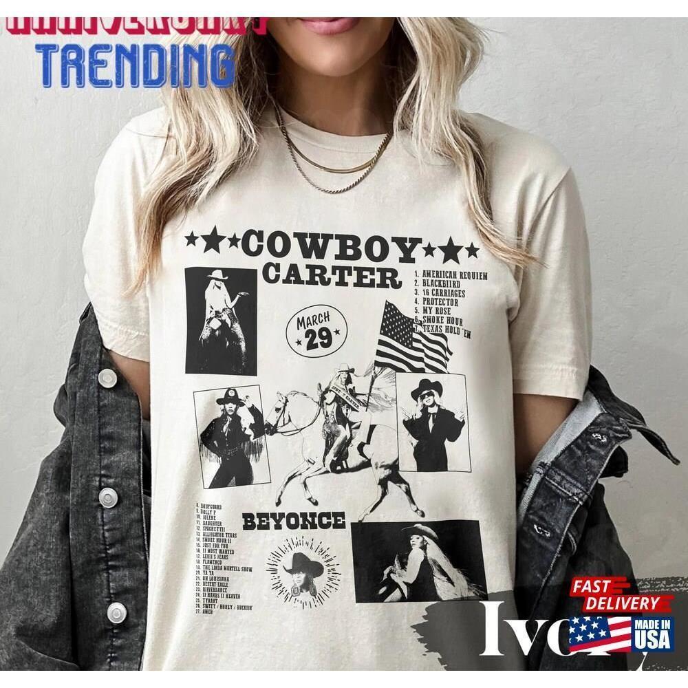 Beyonce Cowboy Carter Shirt Levii S Jeans Beyhive Exclusive   Unisex